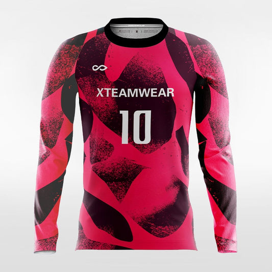 Red and Black Soccer Jersey