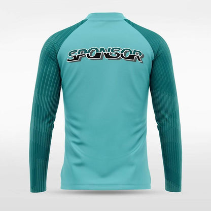 Mint Embrace Orbit Custom 1/4 Zip Top