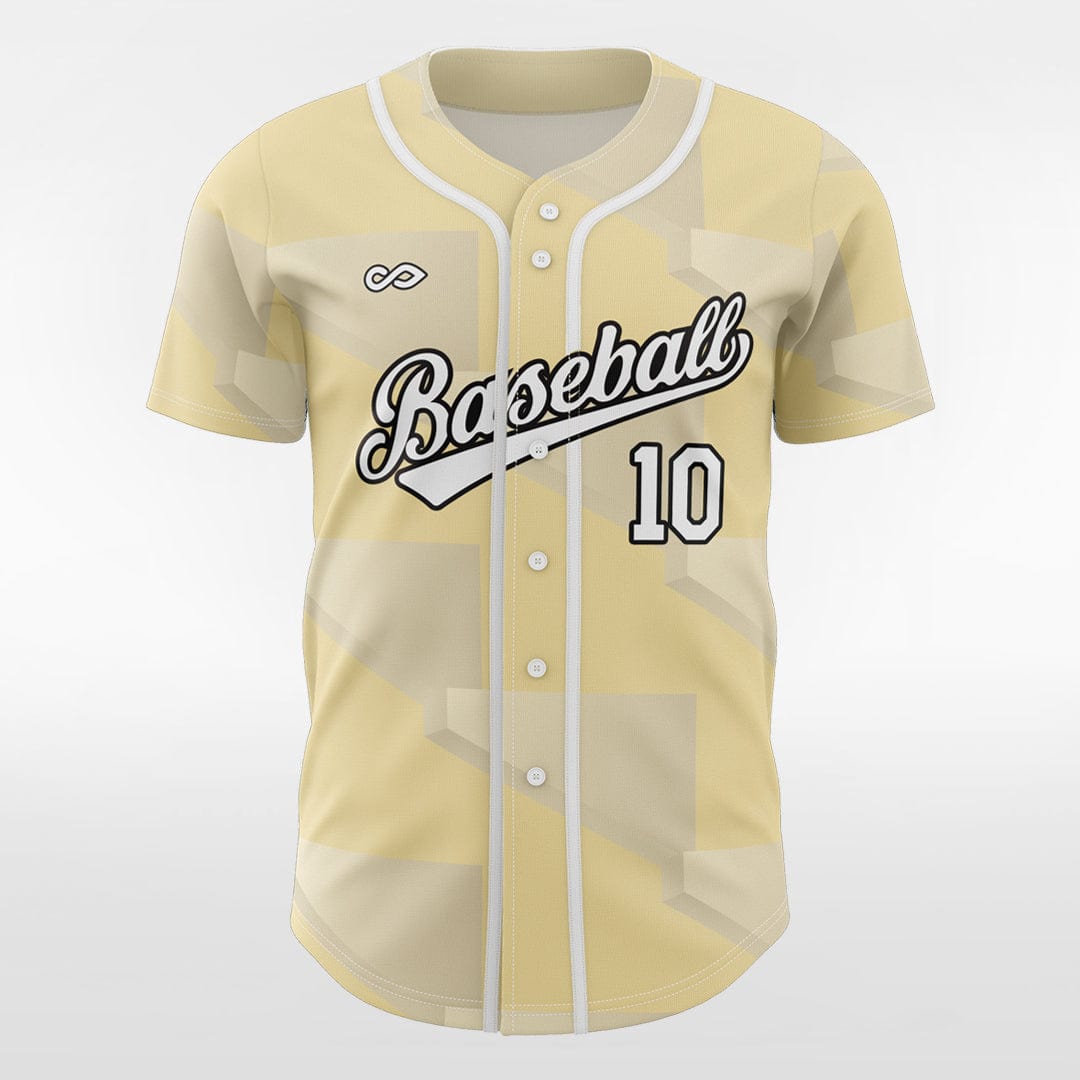 Ladder - Customized Men's Sublimated Button Down Baseball Jersey