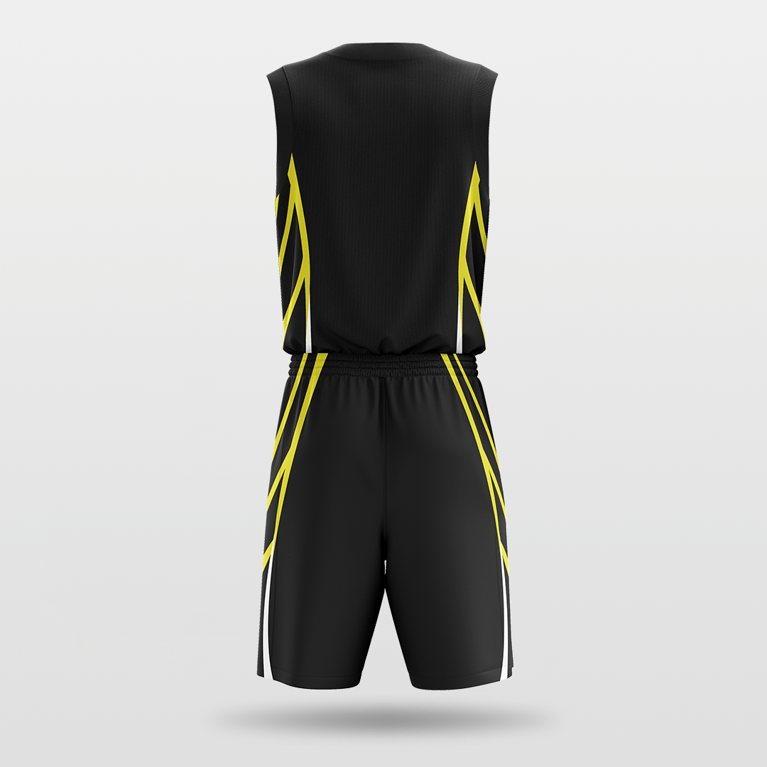 Black Sublimated Basketball Uniform