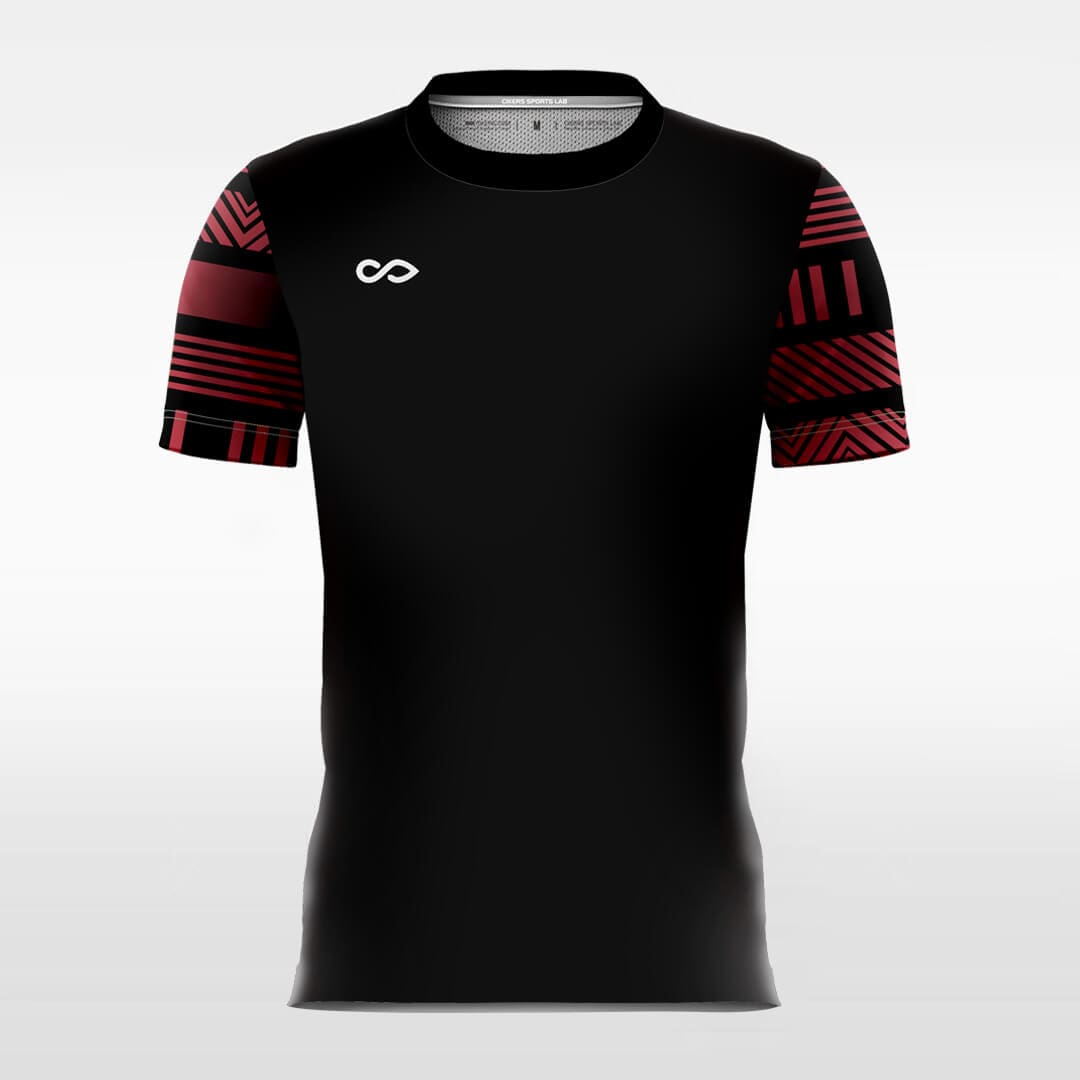 Classic Black Soccer Jersey for Men