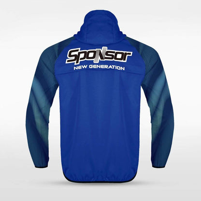 Blue Embrace Aurora Full-Zip Jacket Design