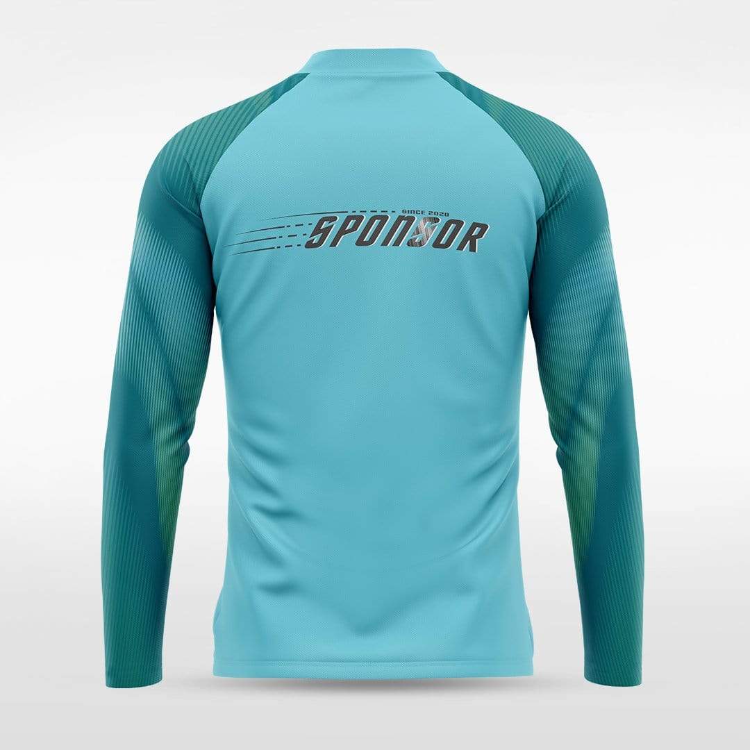 Mint Embrace Aurora Sublimated 1/4 Zip Top