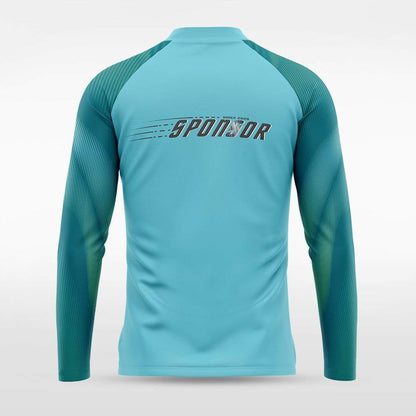 Mint Embrace Aurora Sublimated 1/4 Zip Top