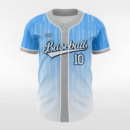 Laputa - Customized Men's Sublimated Button Down Baseball Jersey