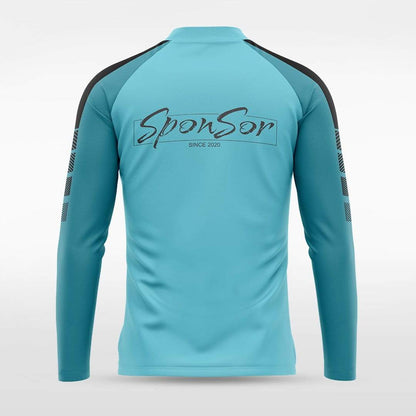 Mint Embrace Wind Stopper Sublimated 1/4 Zip Top