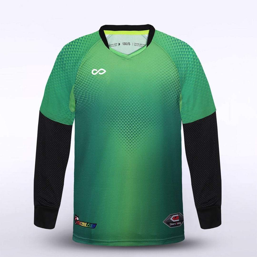 Flying Fish Long Sleeve Jersey Green