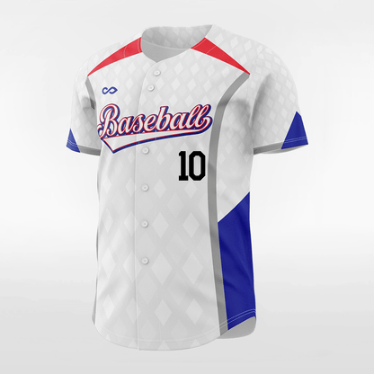 Evangelion-01 - Customized Men's Sublimated Button Down Baseball Jersey