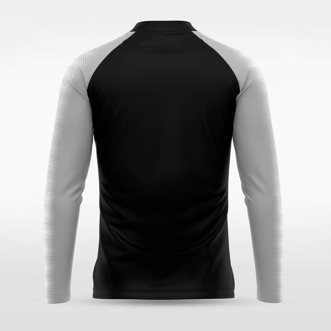 Black Embrace Radiance Men 1/4 Zip Jersey for Team