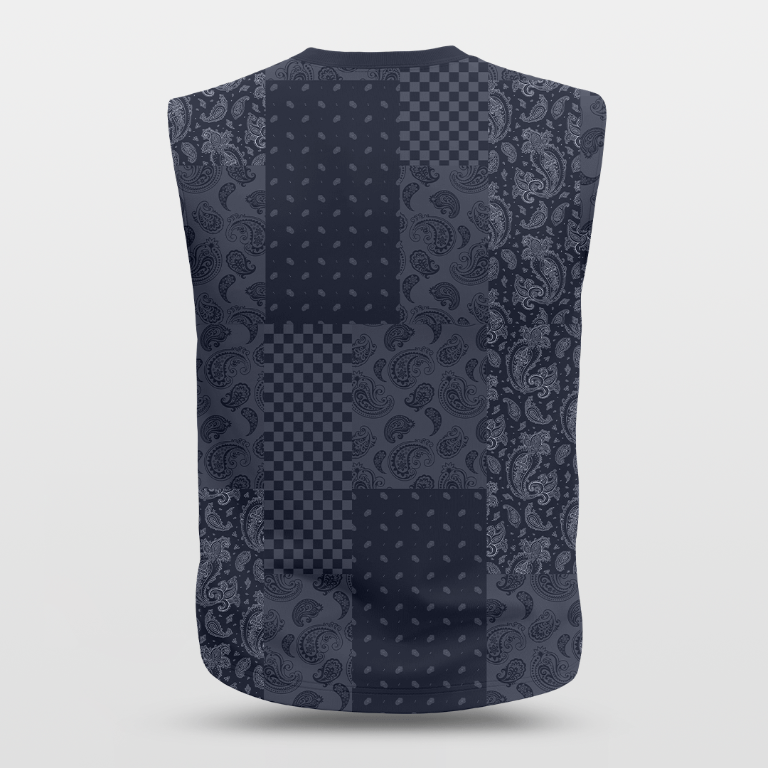 Paisley Customized Wide Shoulder Basketball Uniform