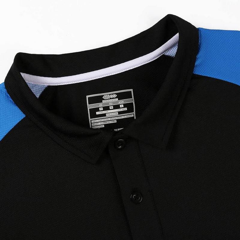 Black Sky Custom Sublimated Polo Details