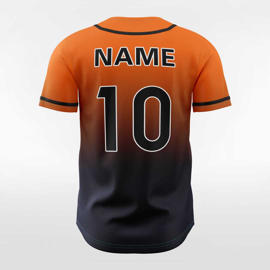 Precipitate - Customized Men's Sublimated Button Down Baseball Jersey