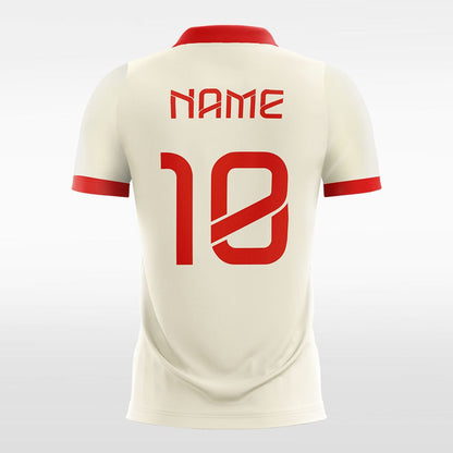 Custom Off White Team Soccer Jerseys