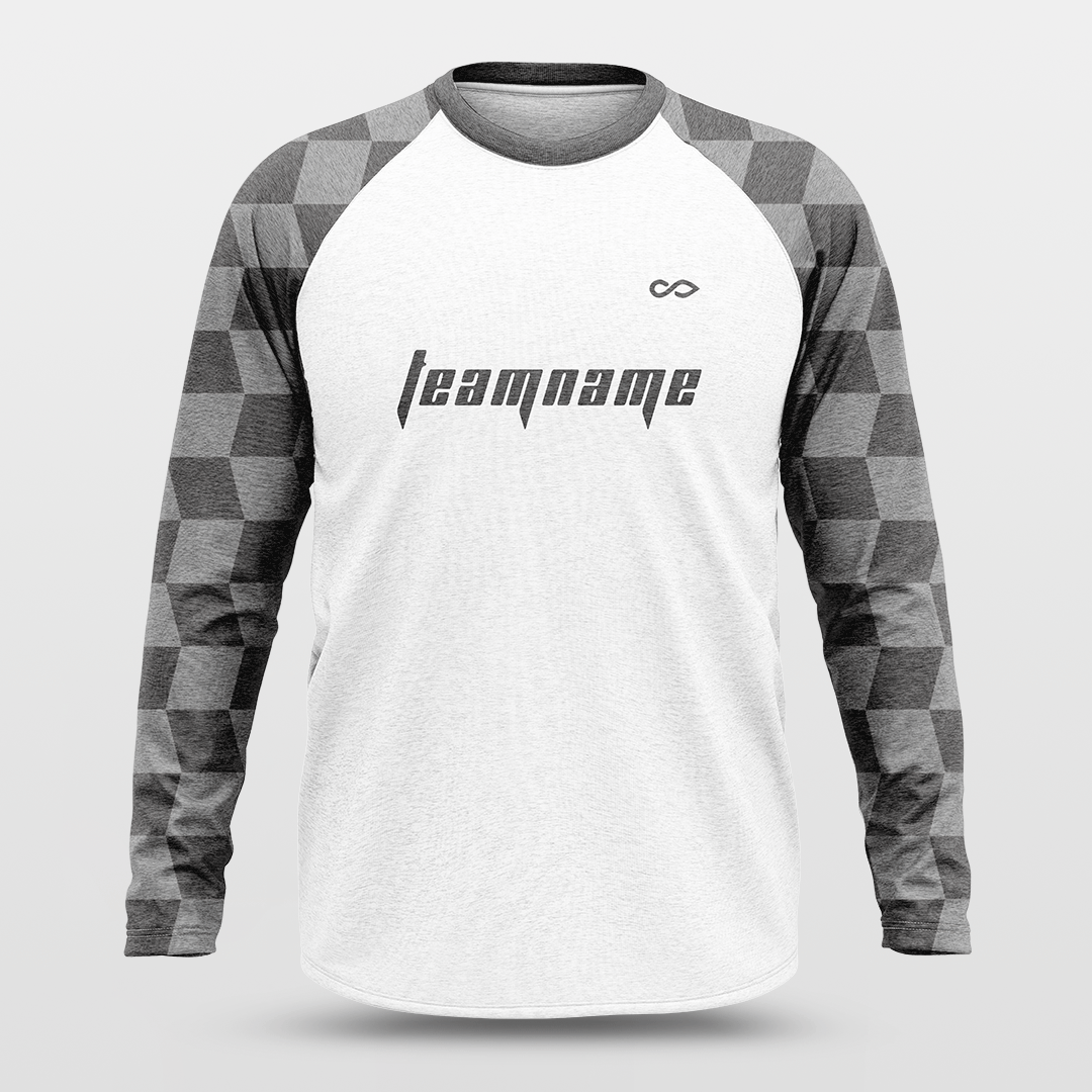 Checkerboard Customized Team Jersey Gray