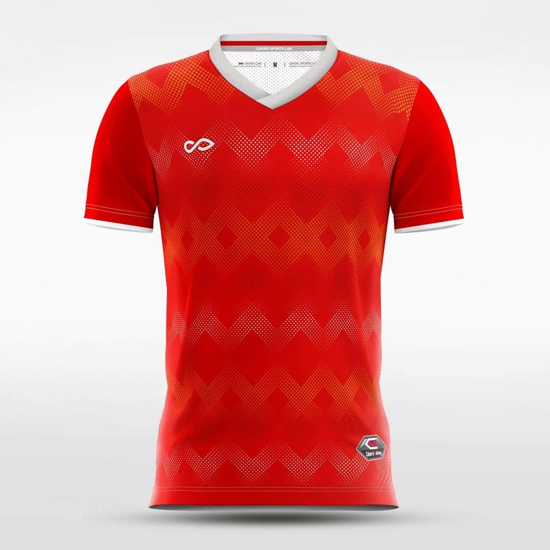 Red United Soccer Jersey