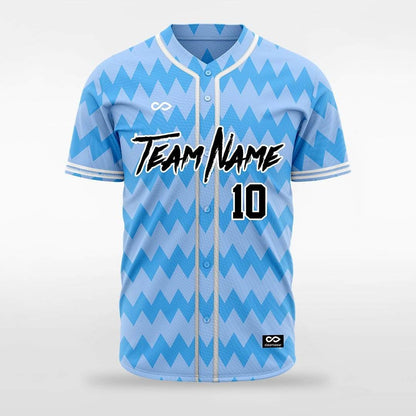 Thunderbird - Customized Men's Sublimated Button Down Baseball Jersey