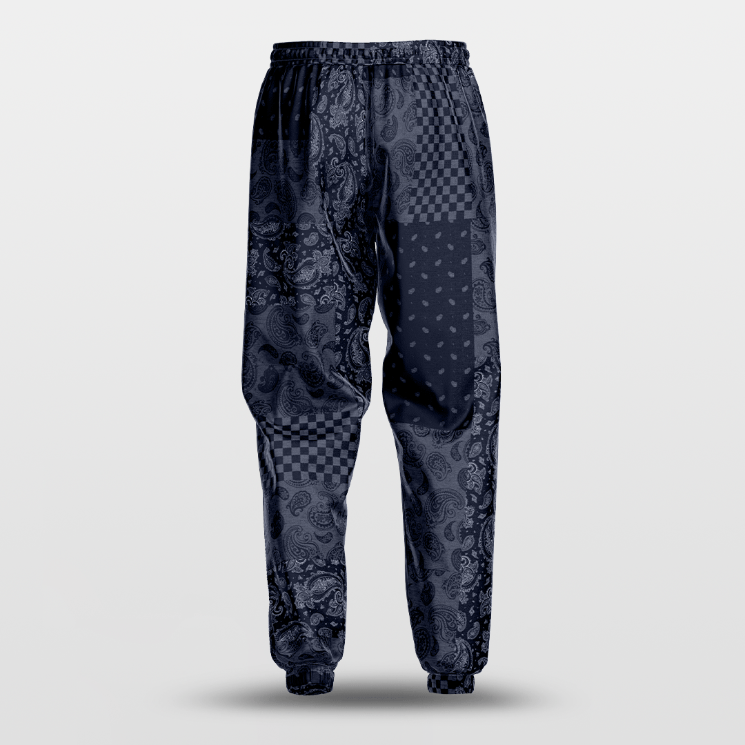 Paisley Basketball Training Pants Design