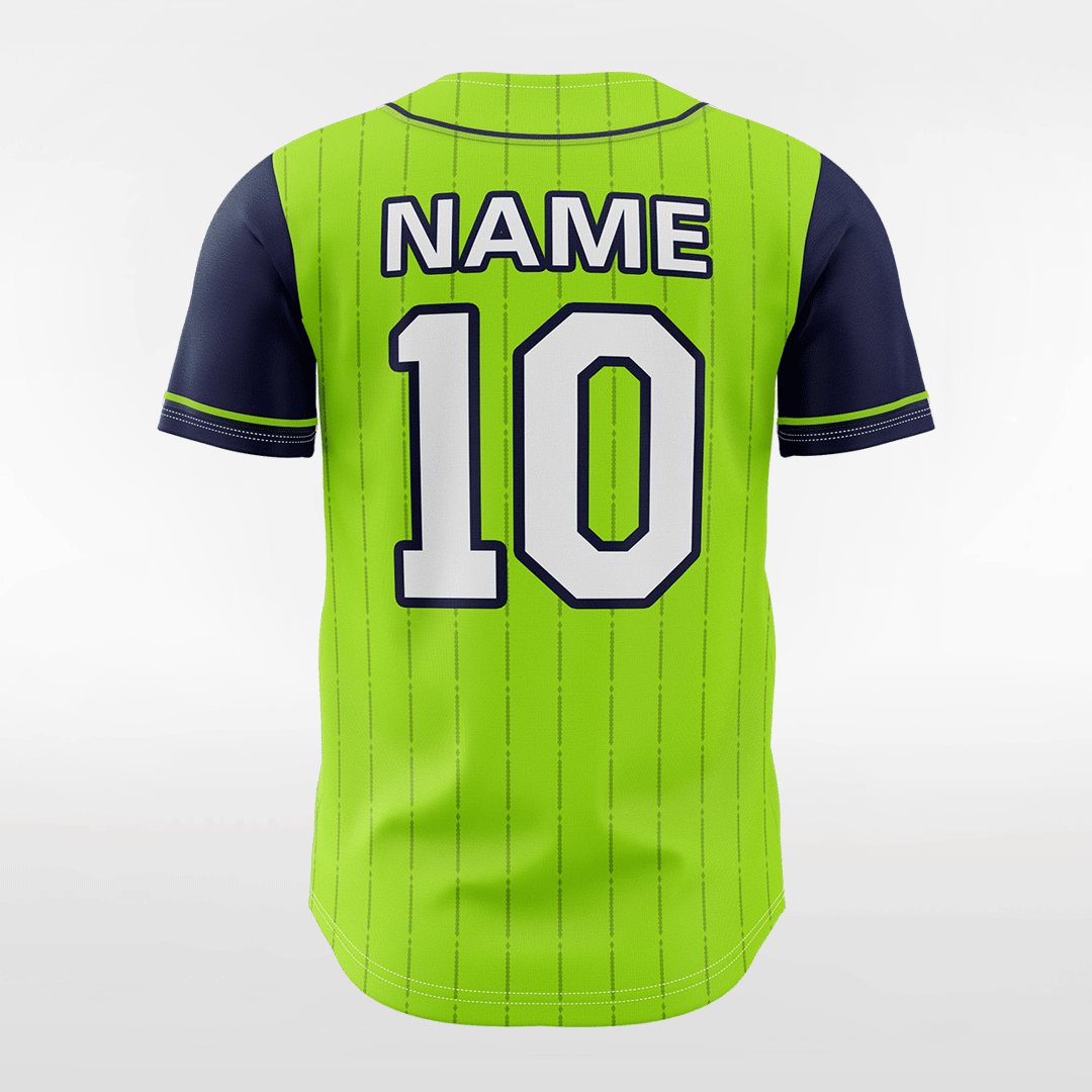 Nature - Customized Men's Sublimated Button Down Baseball Jersey