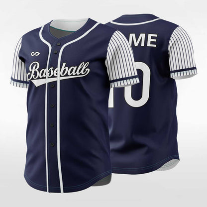 Inherit - Customized Men's Sublimated Button Down Baseball Jersey