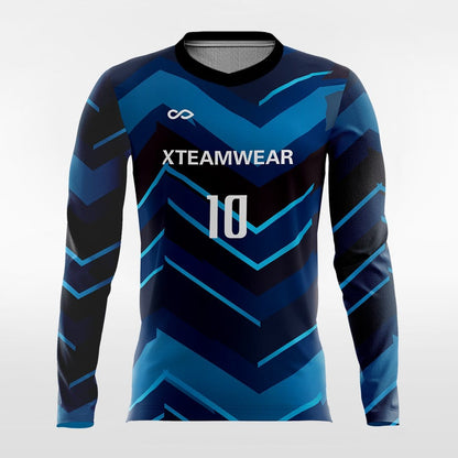 Limited Secret 2- Custom Long Sleeve Soccer Jersey Sublimated
