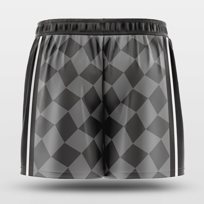 Checkerboard Youth Shorts Online Gray