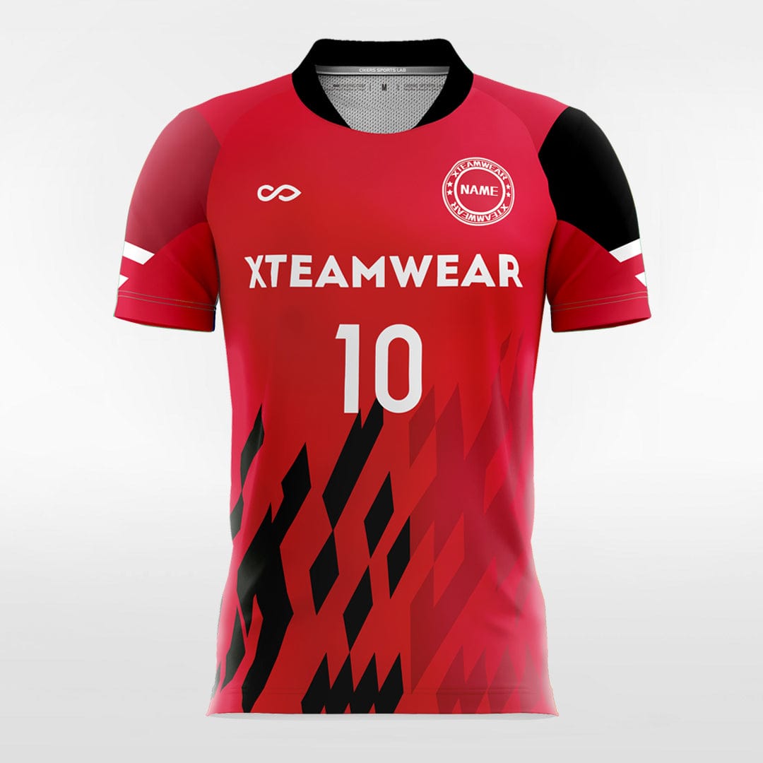 Pixel Fire Soccer Jersey