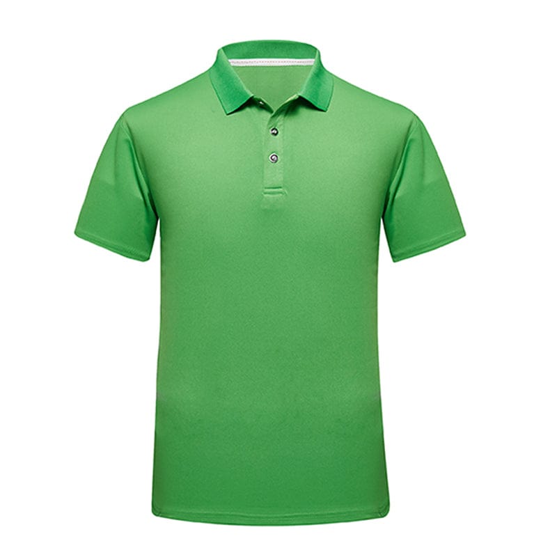 Green Unisex Custom 160GSM Midweight Polo