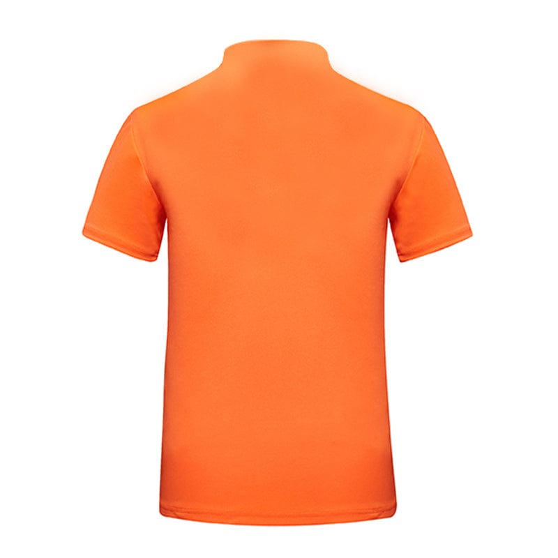 Orange Unisex Custom 160GSM Midweight Polo