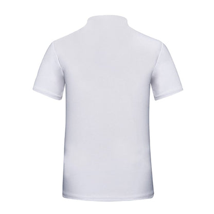 White Unisex 160GSM Midweight Polo Shirts