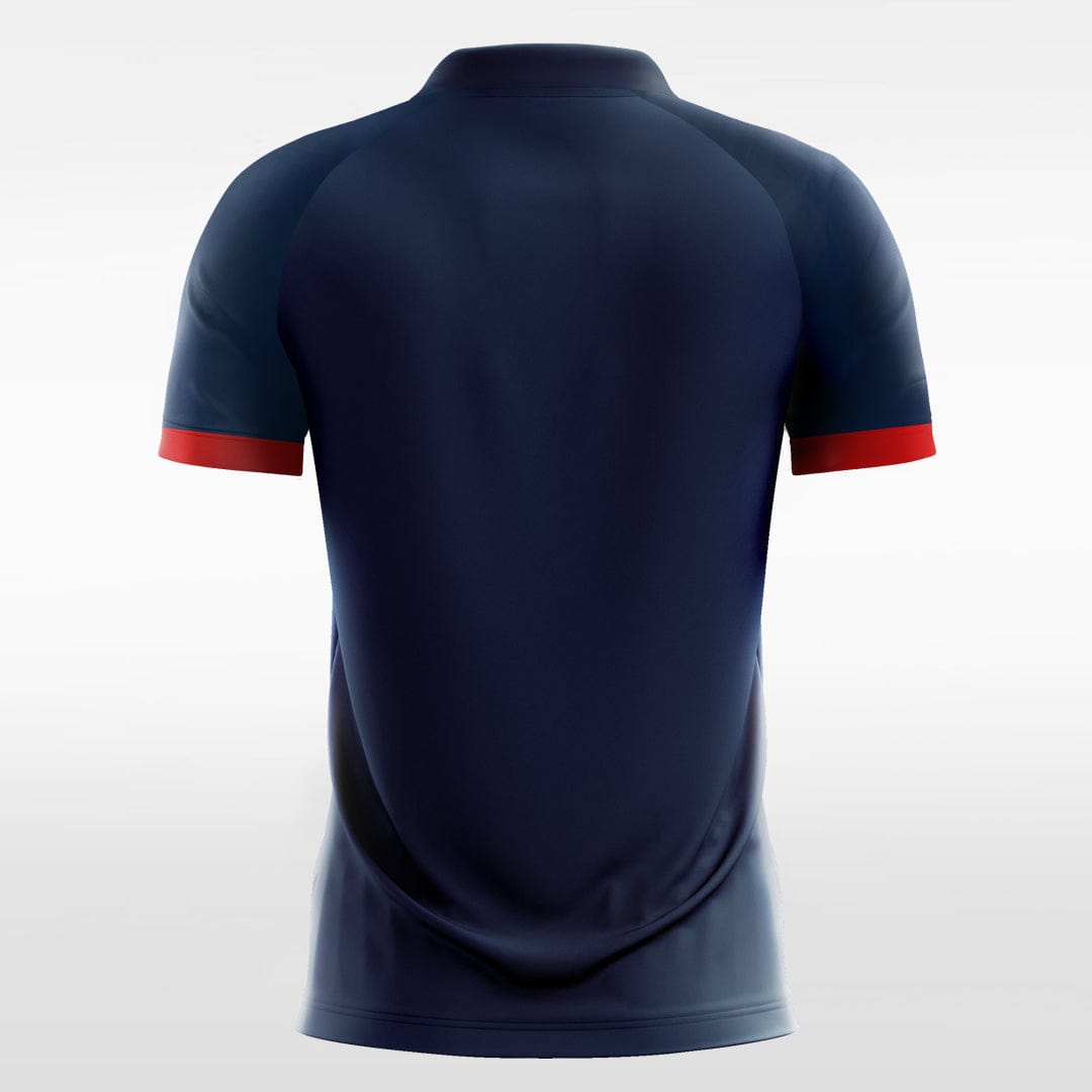 soccer jersey navy blue sublimation