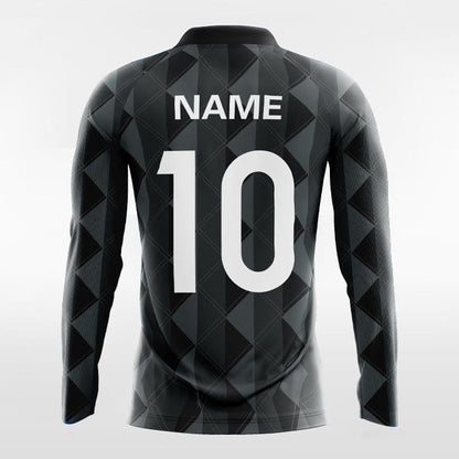 Black Graphic volleyball Jerseys Design