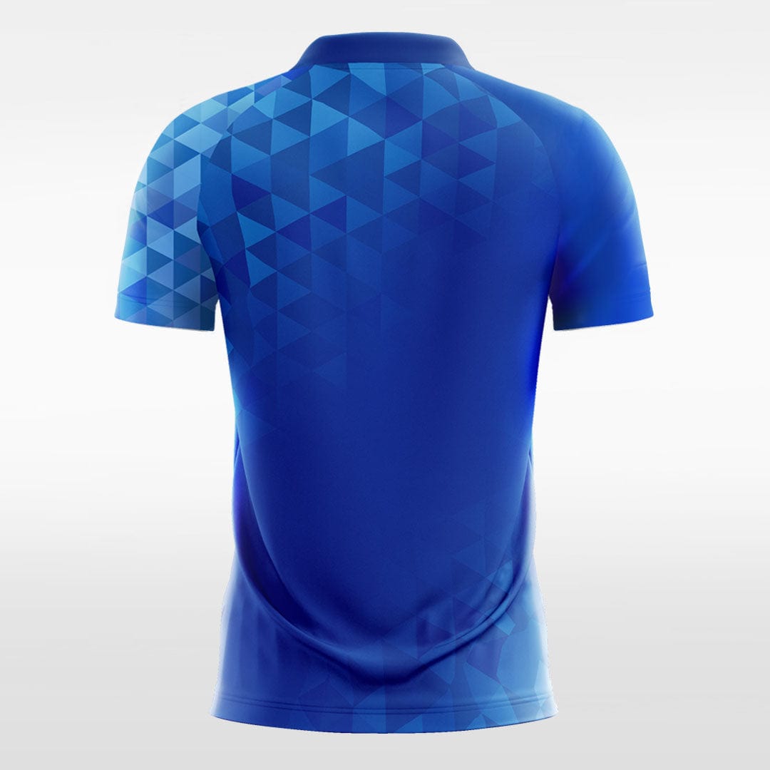 Custom Blue Men's Sublimated Soccer Jersey