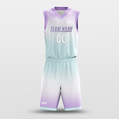 Gradient Purple Green Jersey