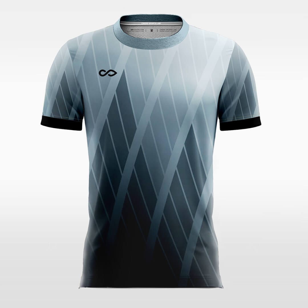 Custom Soccer Jersey Grey