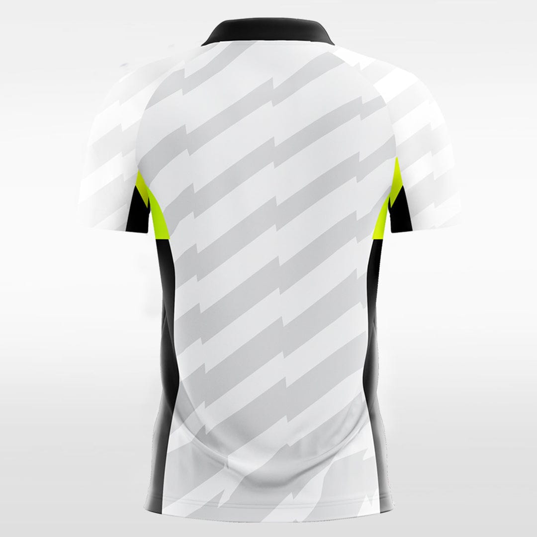 White Soccer Jersey Sublimation