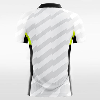 White Soccer Jersey Sublimation