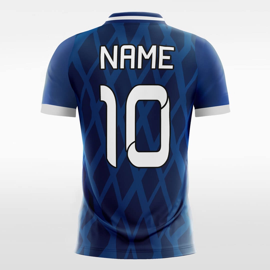 Blue Soccer Jersey Sublimation