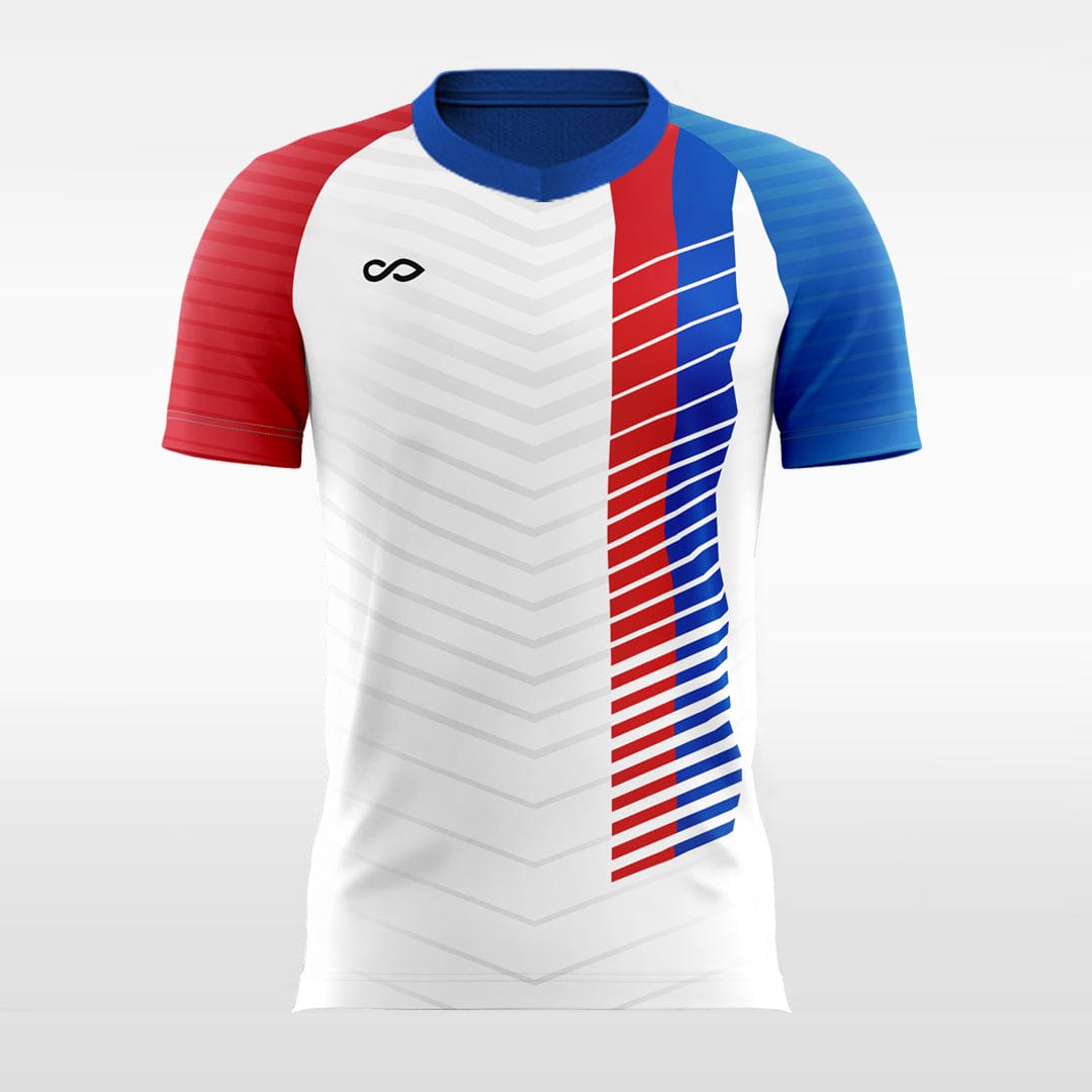 White Fervent Soccer Jersey