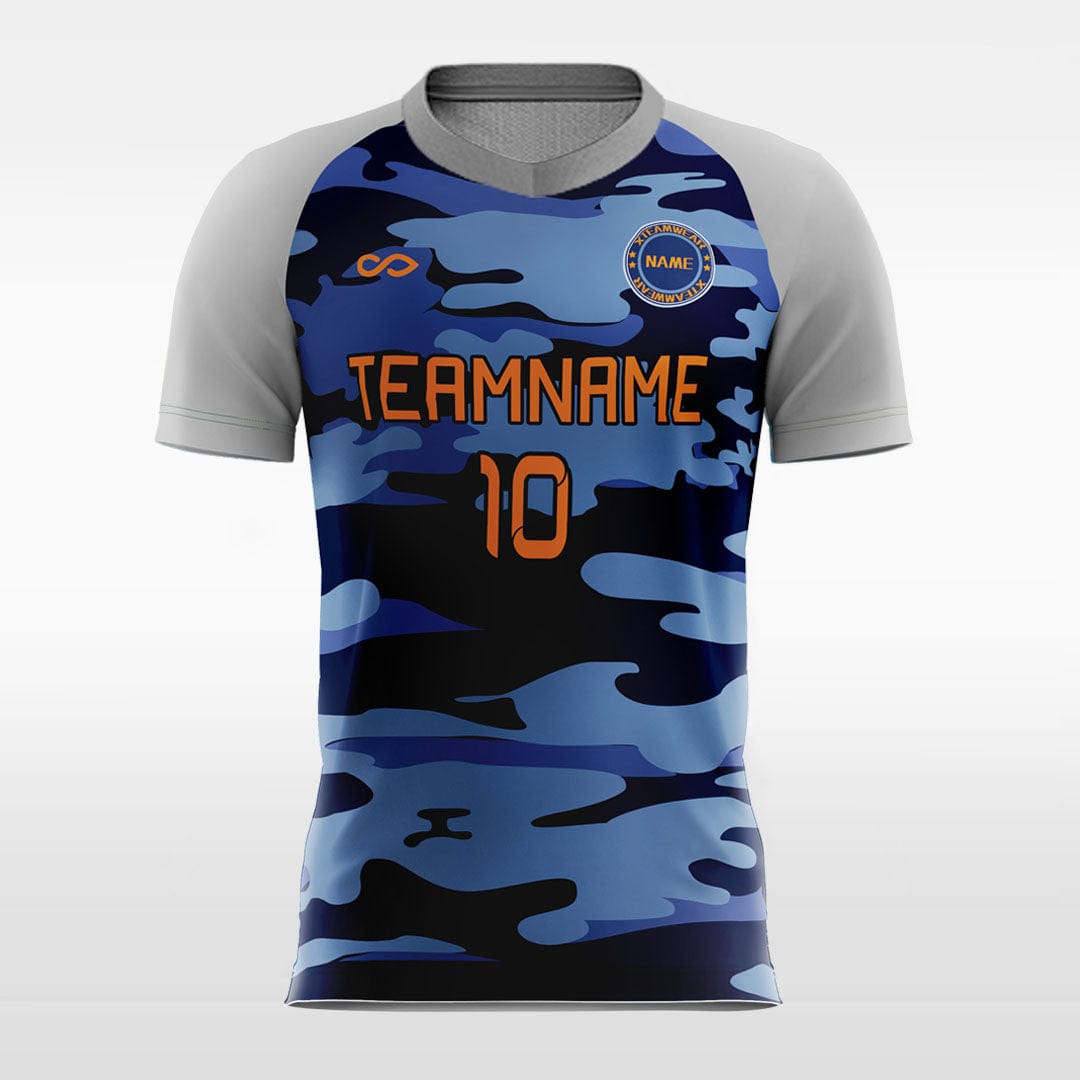 Waves Print Soccer Jerseys