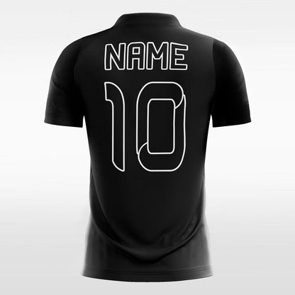 Black Custom Neon Disco Team Jersey