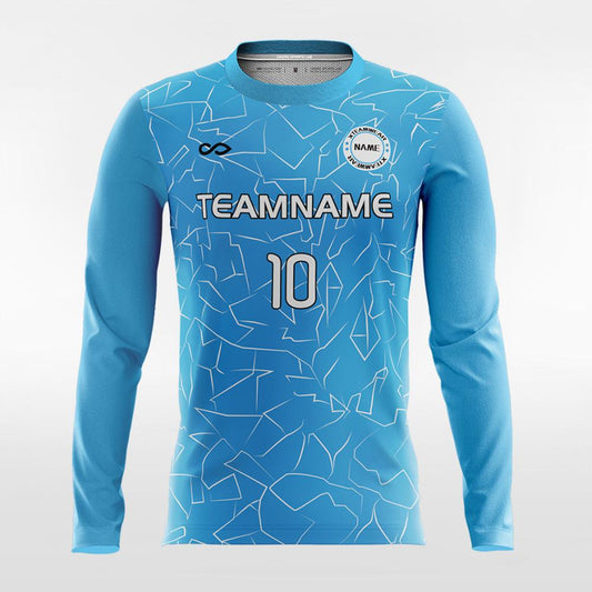 Partenopei Long Sleeve volleyball Jersey