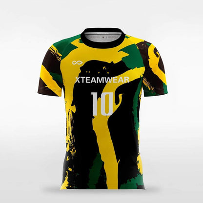 pop camouflage soccer jersey