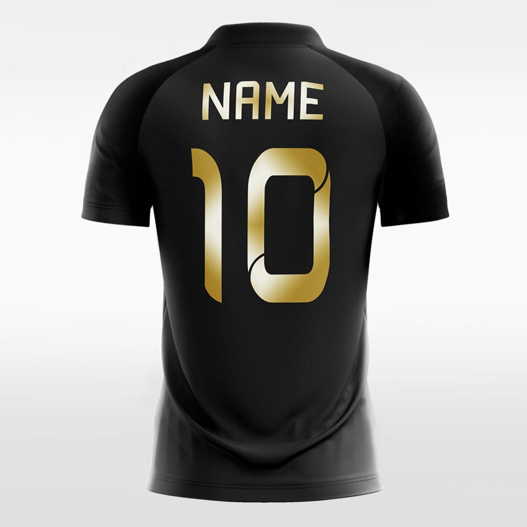 Custom Black Count Team Jersey