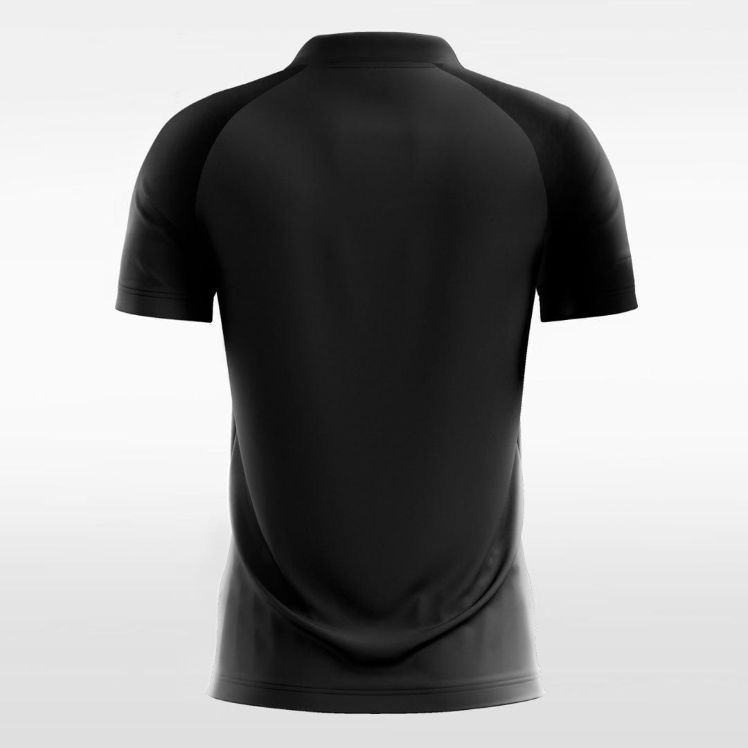 Custom Black Men's Sublimated Soccer Jersey