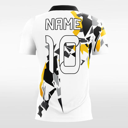 Origami Custom Soccer Jersey White