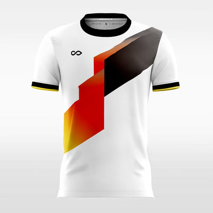 White Meissen Soccer Jersey