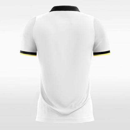 Custom White Men's Sublimated Soccer Jersey