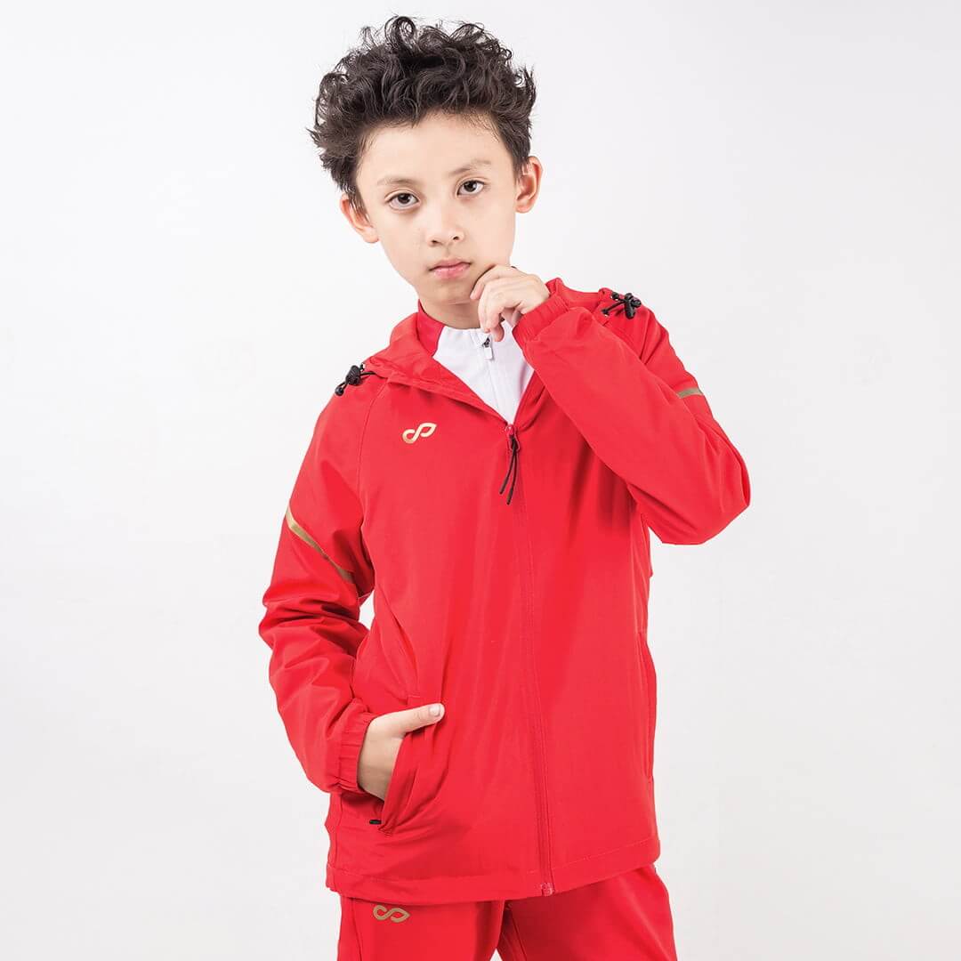 Red Windbreaker for Kids