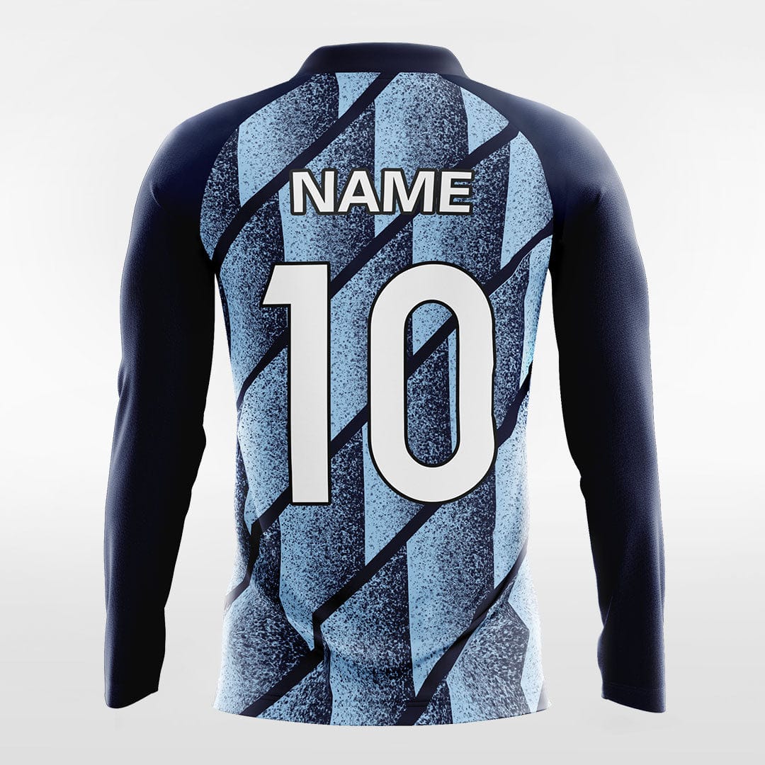 Custom Roll Film Long Sleeve Soccer Jersey