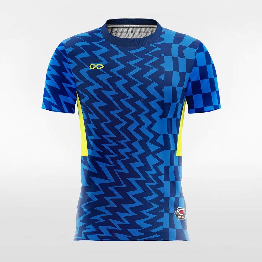 Blue Shark Soccer Jersey